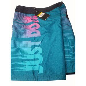 Nike Kids Boys JDI Drift Boardshorts Green Abyss M 10-12 Big Kids